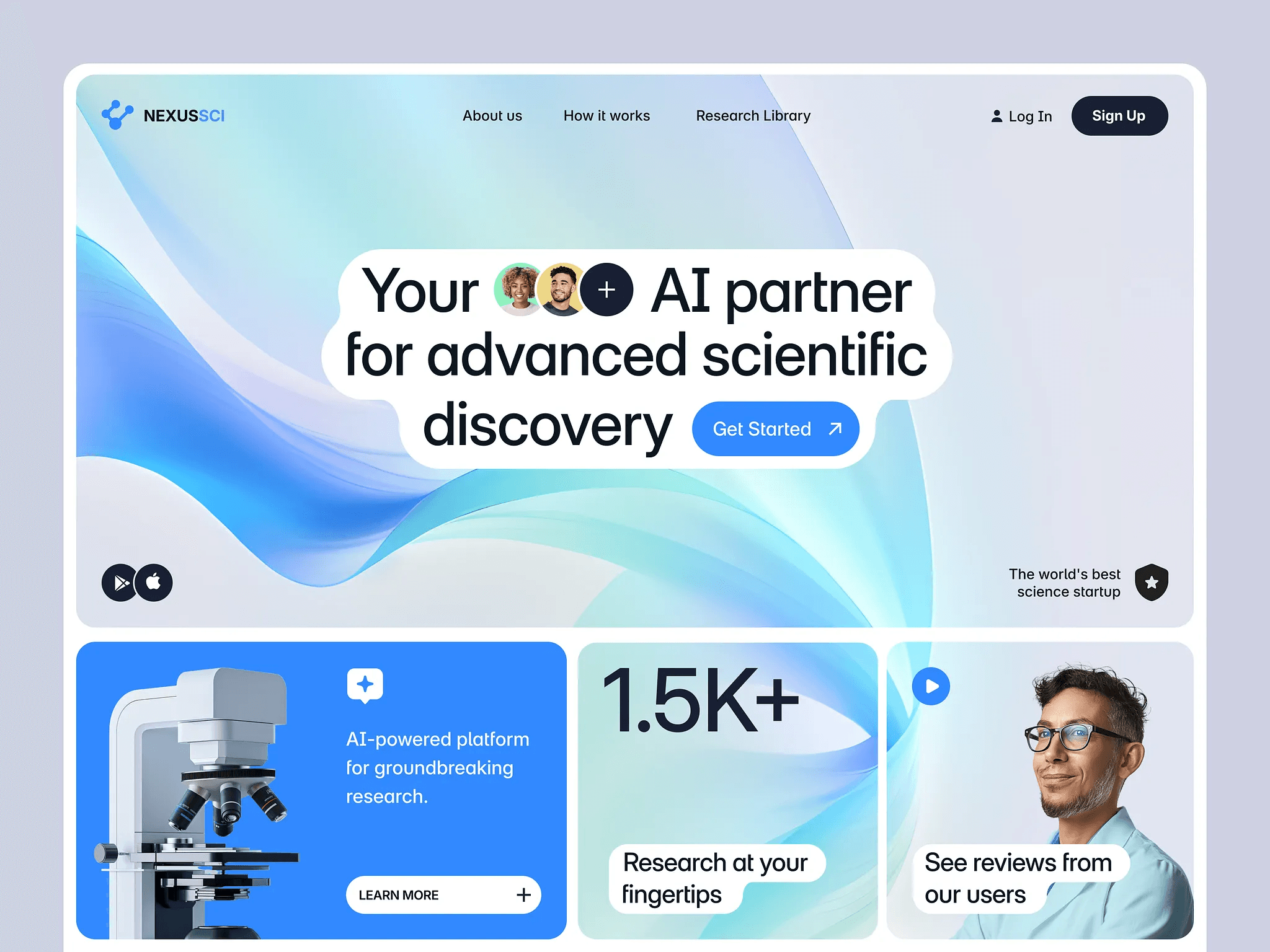 NEXUSSCI AI research platform