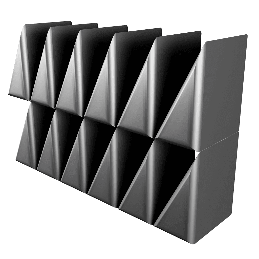 Layered 3D panels